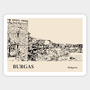 Burgas - Bulgaria Sticker